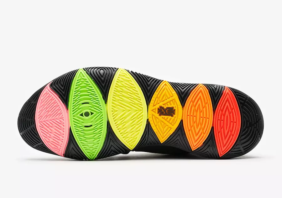 تاریخ انتشار Nike Kyrie 5 Rainbow Soles AO2918-001