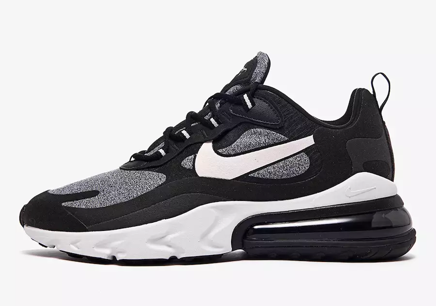 Nike Air Max 270 React Black Off Noir AO4971-001 გამოშვების თარიღი