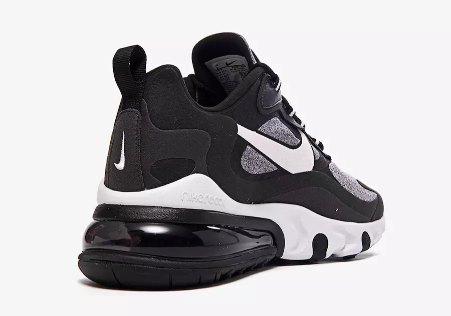 Nike Air Max 270 React Black Off Noir AO4971-001 дата выпуска