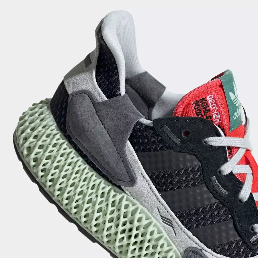 adidas ZX 4000 4D Black Onix BD7931 Tarehe ya Kutolewa