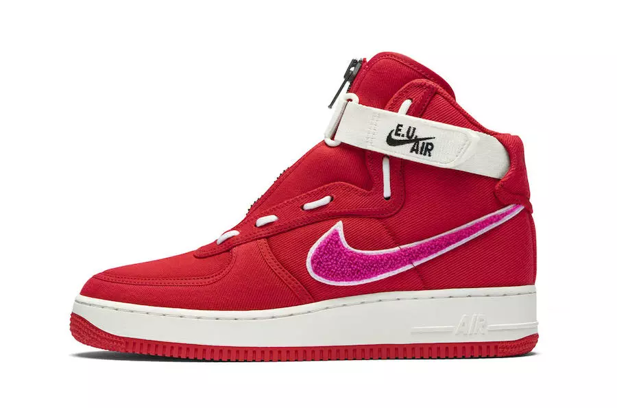 Emocionāli nepieejams Nike Air Force 1 High AV5840-600 izlaišanas datums