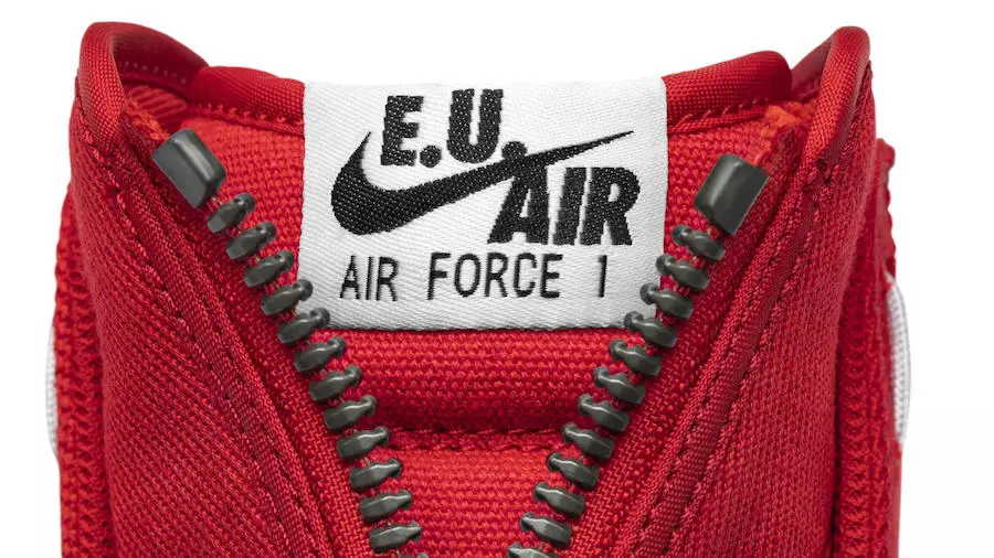 Níl sé ar fáil go mothúchánach Nike Air Force 1 Ard AV5840-600 Dáta Eisiúna