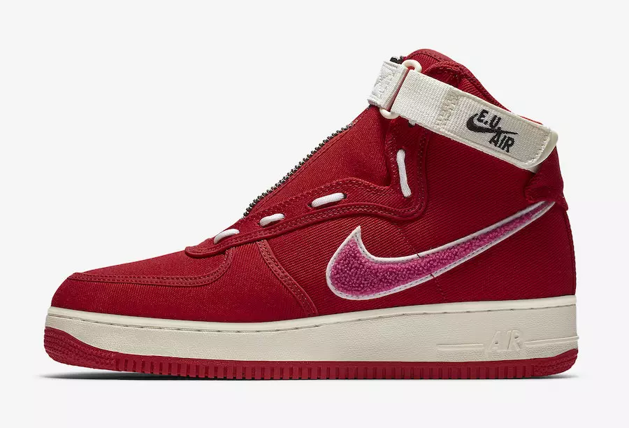 Emocionāli nepieejams Nike Air Force 1 High AV5840-600 izlaišanas datums