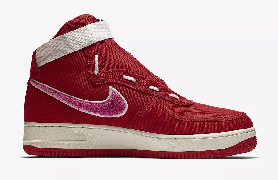 Эмоционалдык жактан жеткиликсиз Nike Air Force 1 High AV5840-600 Чыгарылган күнү