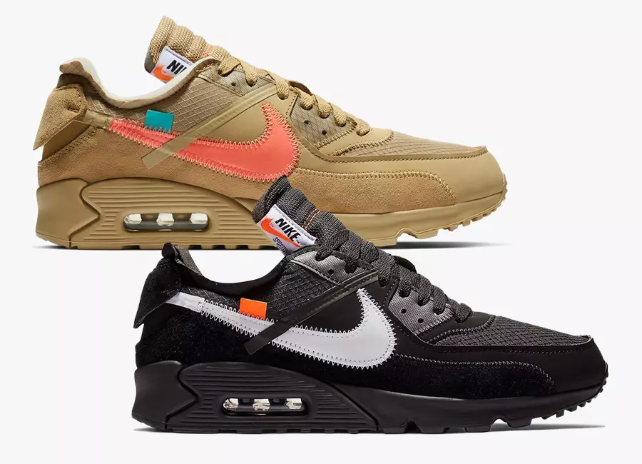 Хомӯш-сафед x Nike Air Max 90 ба 7 феврал мавқуф гузошта шуд