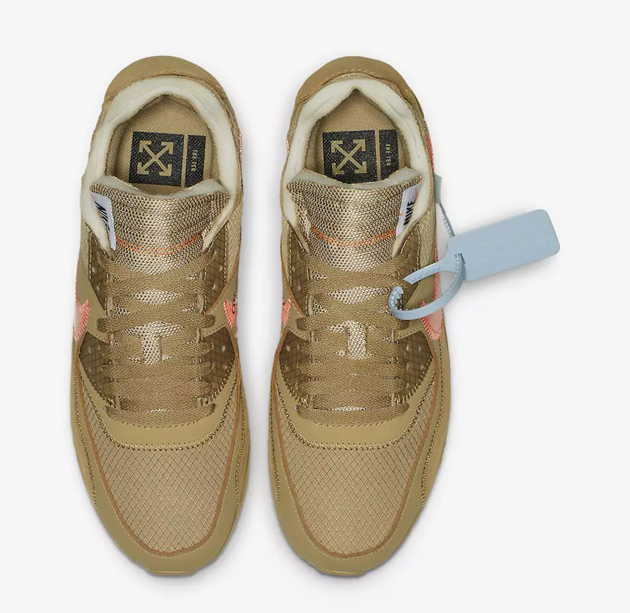 Nedaudz baltā Nike Air Max 90 Desert Ore 2019. gada izlaišanas datums