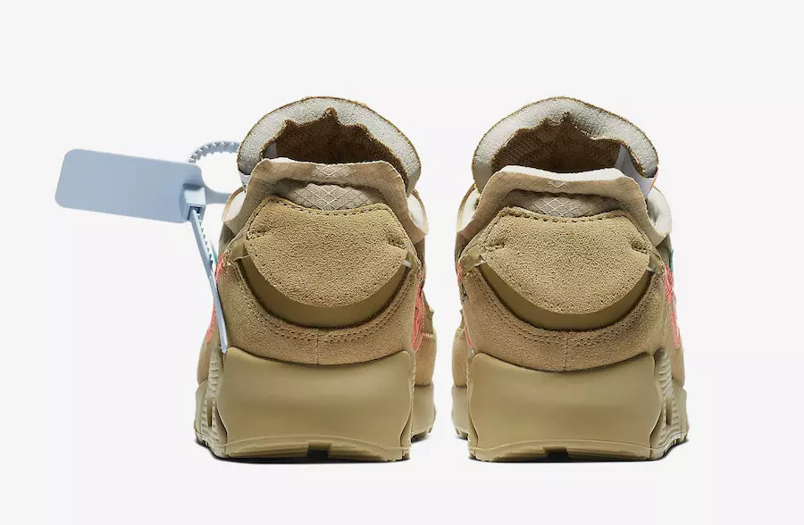 Sjajno bijele Nike Air Max 90 Desert Ore Datum izlaska 2019