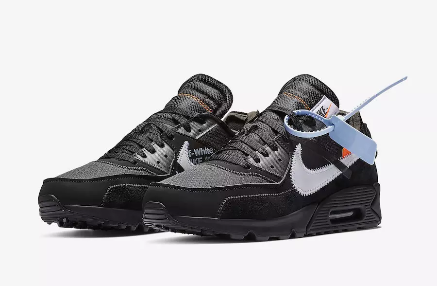 Off-White Nike Air Max 90 Negro 2019 Fecha de lanzamiento