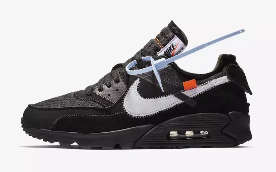 Off-White Nike Air Max 90 Black 2019 Дата на пускане на пазара