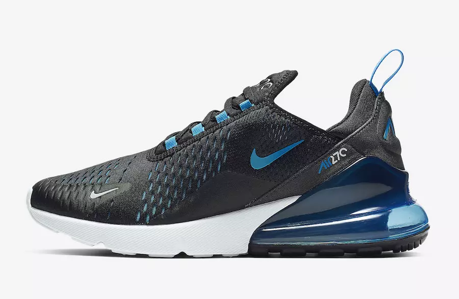 Nike Air Max 270 Black Photo Blue AH8050-019 Utgivningsdatum