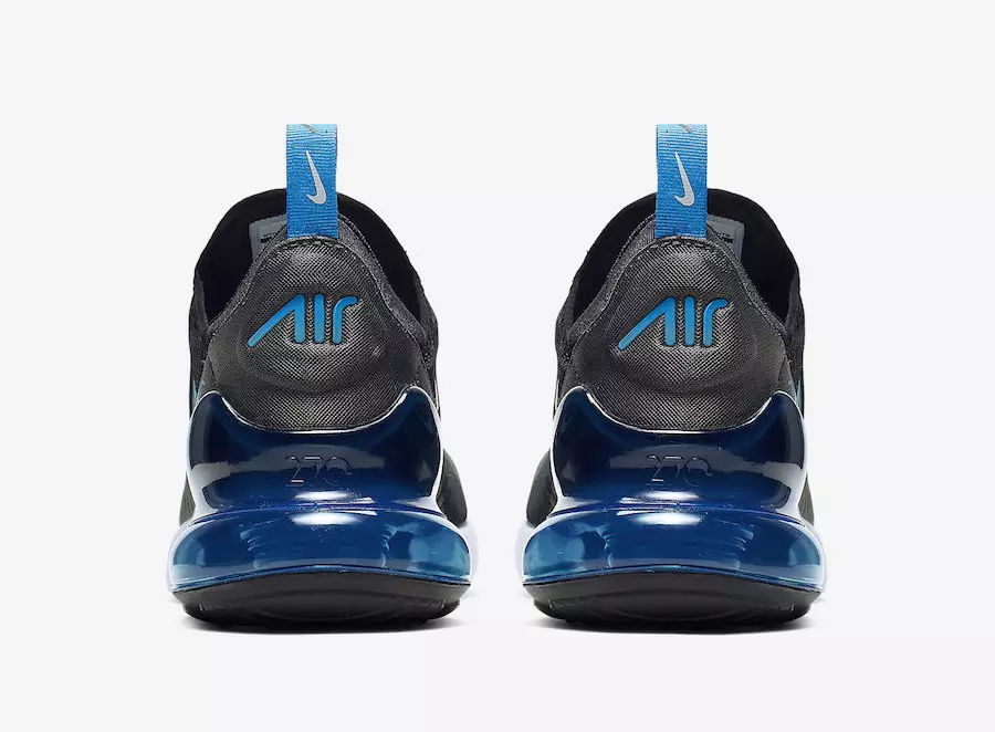 تاریخ انتشار Nike Air Max 270 Black Photo Blue AH8050-019