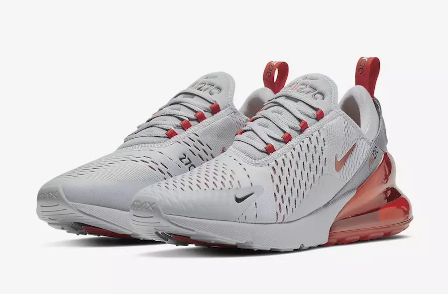 Nike Air Max 270 Wolf Grey University Red AH8050-018 Utgivelsesdato