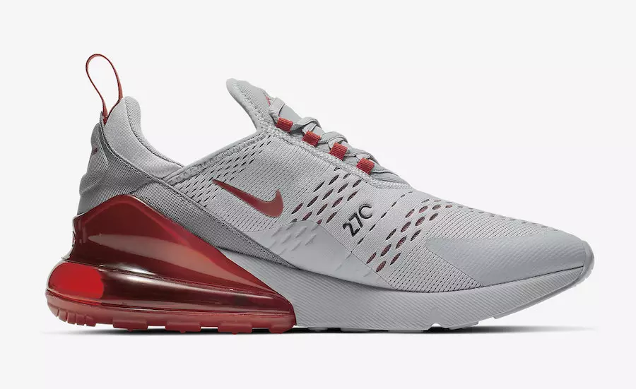 Nike Air Max 270 Wolf Grey University Red AH8050-018 Útgáfudagur