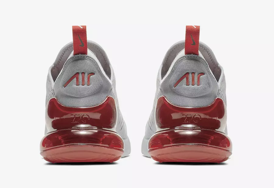 Nike Air Max 270 Wolf Grey University Red AH8050-018 Дата на издаване