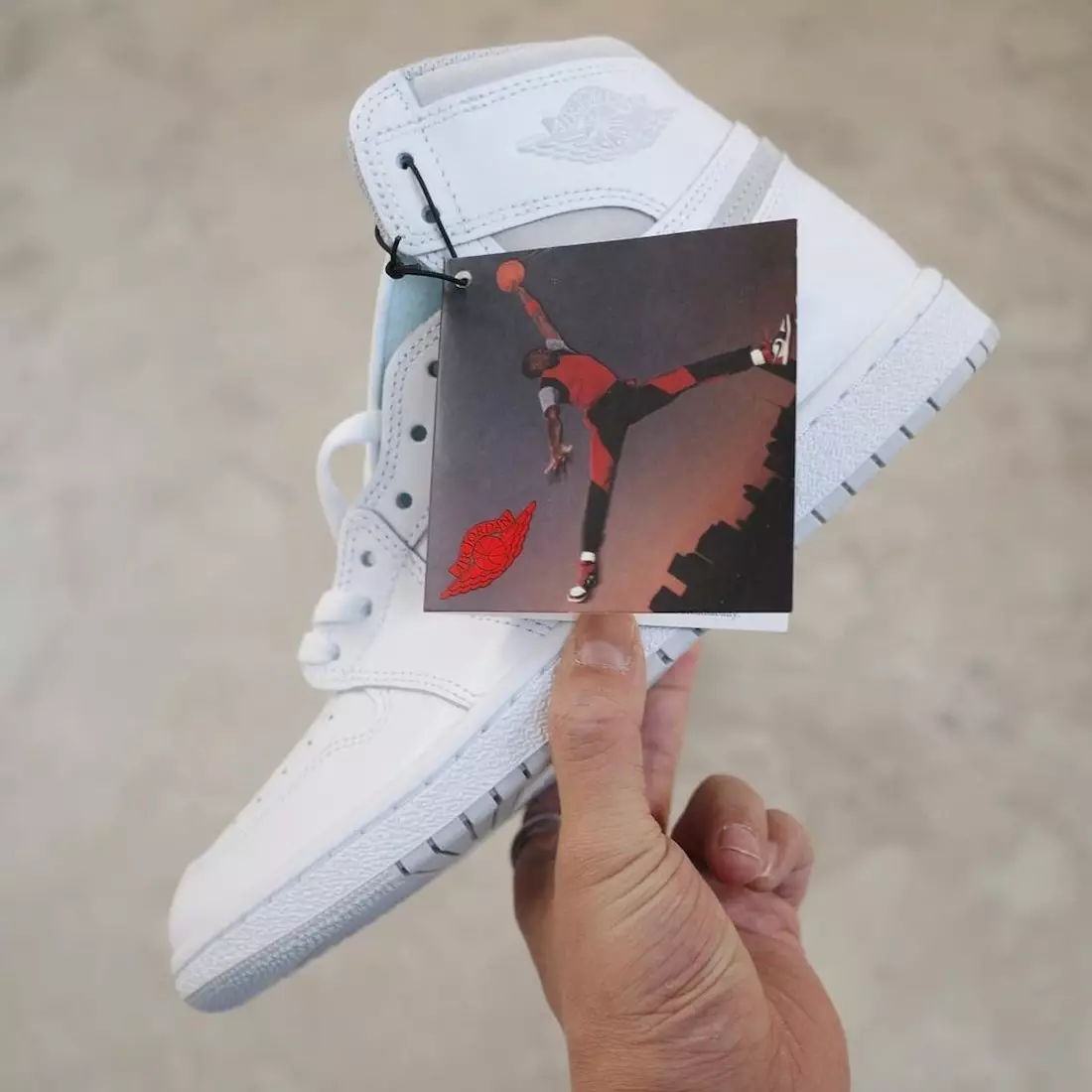 Air Jordan 1 High 85 Neutral Grey BQ4422-100 Дата выпуску ў 2021 г.