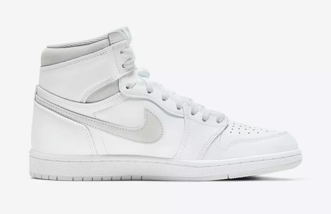 Air Jordan 1 High 85 Бейтарап сұр BQ4422-100 Шығарылған күні бағасы