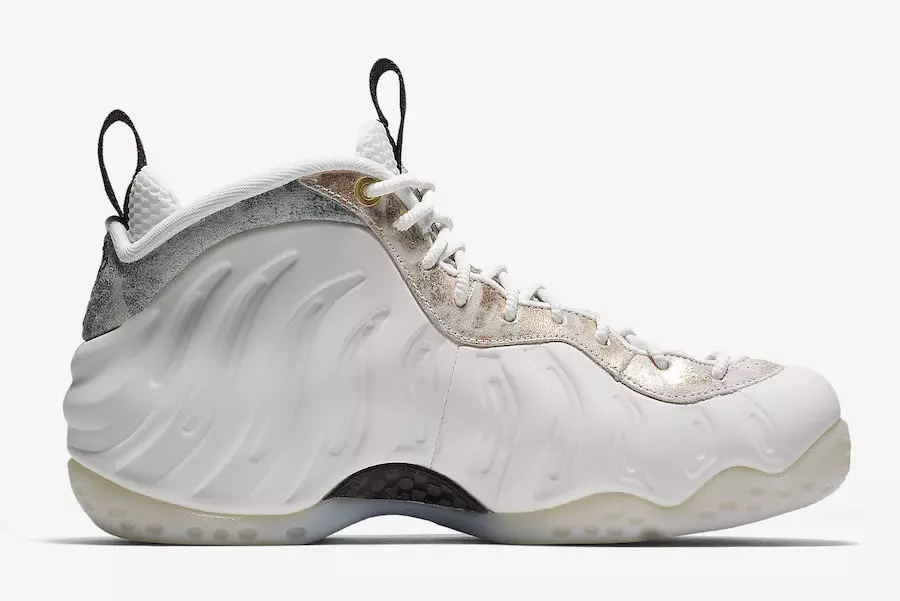 Nike Air Foamposite One Marble Summit fehér olajszürke AA3963-101 Megjelenés dátuma