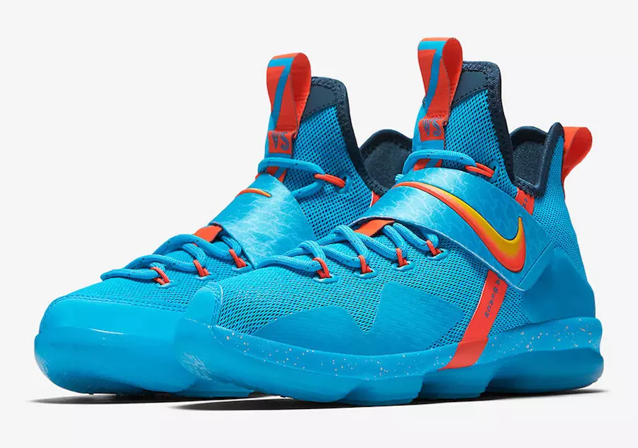 Nike LeBron 14 Inspiréiert vum LeBron seng éischt Rees op Cocoa Beach