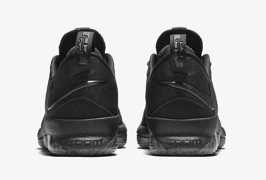 Nike LeBron 14 Low Triple Black Marmer 878635-002