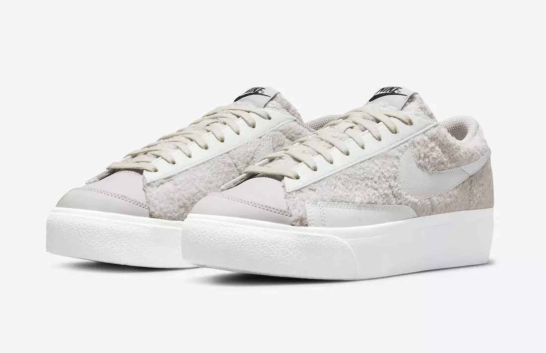 Αυτή η χαμηλή πλατφόρμα Nike Blazer έρχεται με γούνινο επάνω μέρος για το χειμώνα