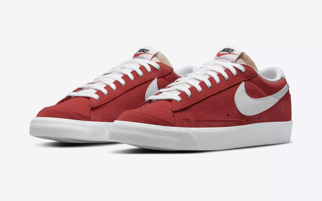 Nike Blazer Low University Red DA7254-600 Data de llançament