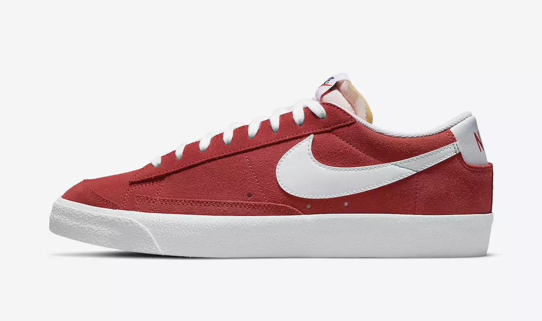 Nike Blazer Low University Vermelho DA7254-600 Data de lançamento