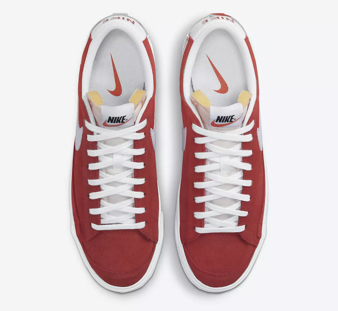 Nike Blazer Low University Red DA7254-600 Megjelenés dátuma