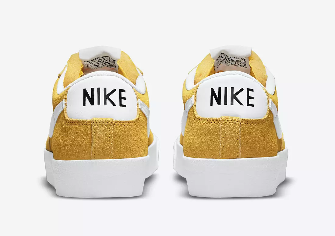 Date de sortie de la Nike Blazer Low Speed Jaune DA7254-700