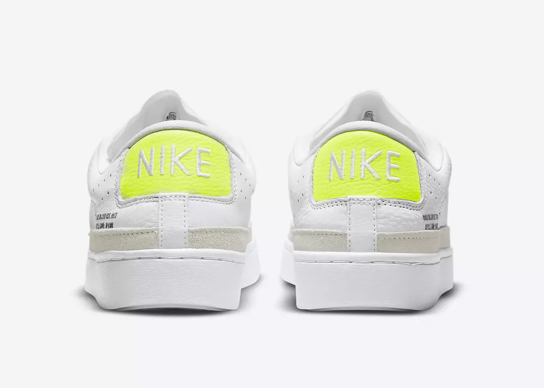 Nike Blazer Low X White Volt DN6995-100 Датум на издавање