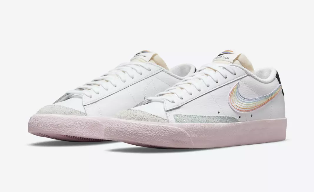 Nike Blazer Low Be True DD3034-100 מעלדונג טאָג