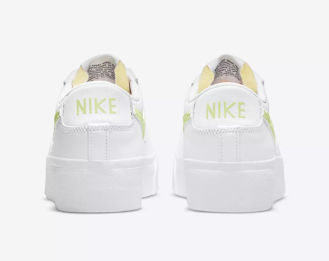 Nike Blazer Low Platform Lemon Twist DJ0292-102 Megjelenés dátuma