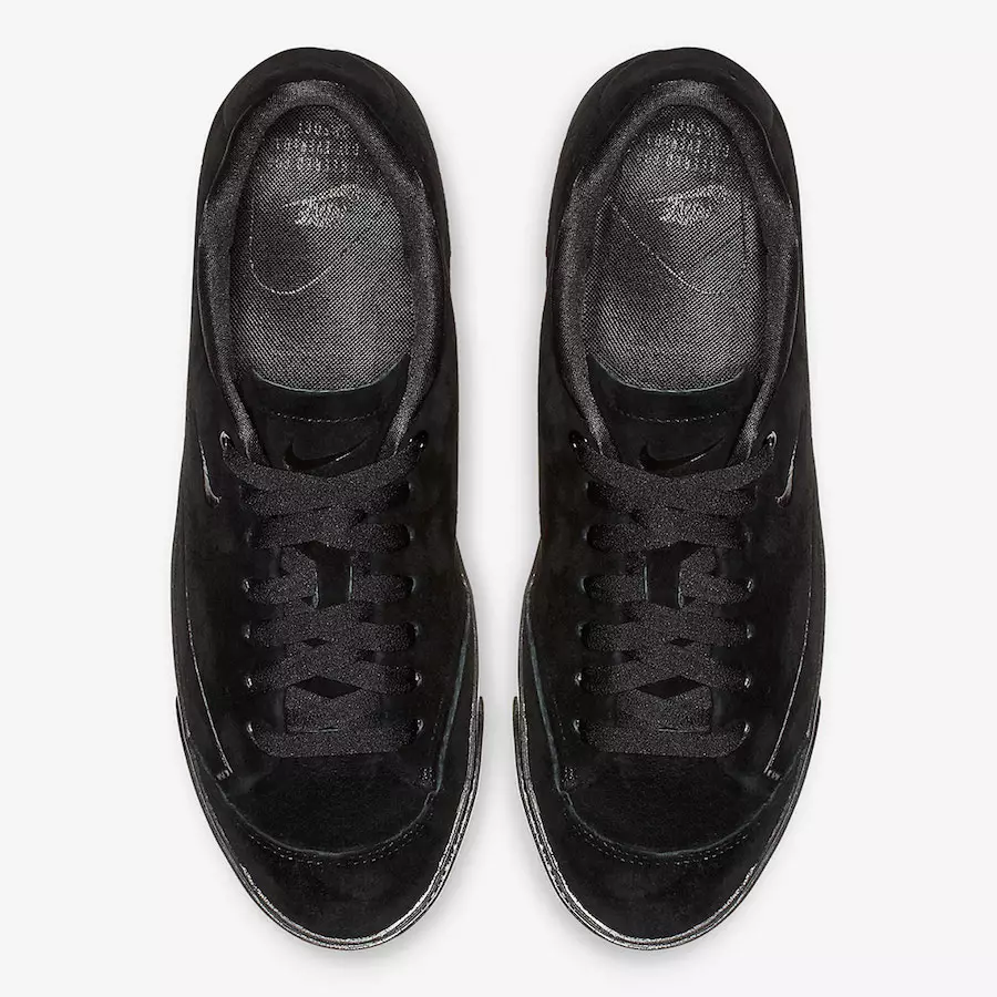 Nike Blazer City Low Triple Black AV2253-002 Megjelenés dátuma