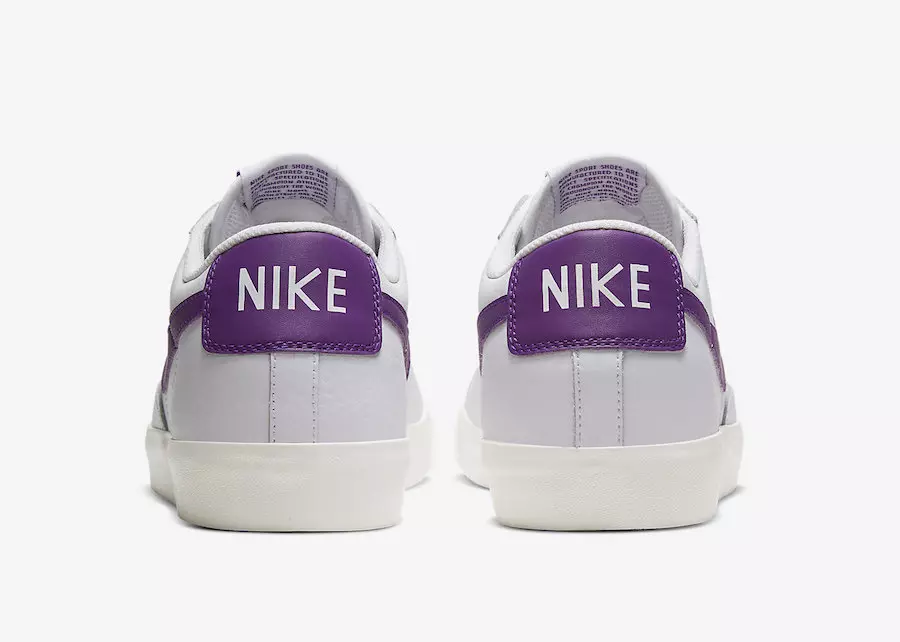 Nike Blazer de baixa tensão roxo CI6377-103 Data de lançamento