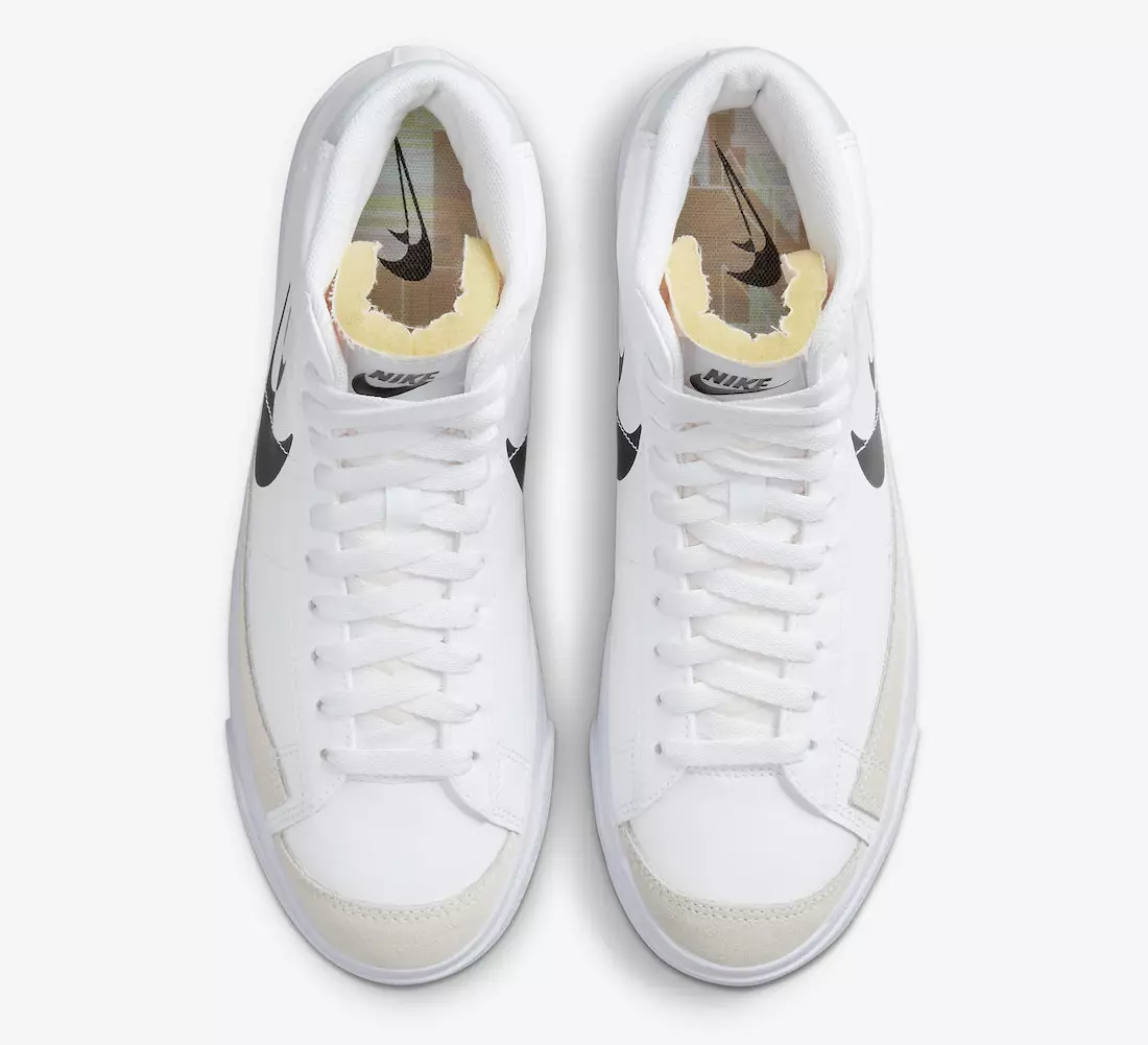 Nike Blazer Mid 77 White Black DV3454-100 Data premiery