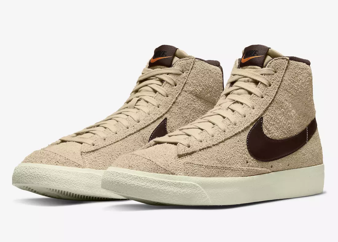 Nike Blazer Mid PRM Brown Suede DM0178-200 ဖြန့်ချိသည့်ရက်စွဲ