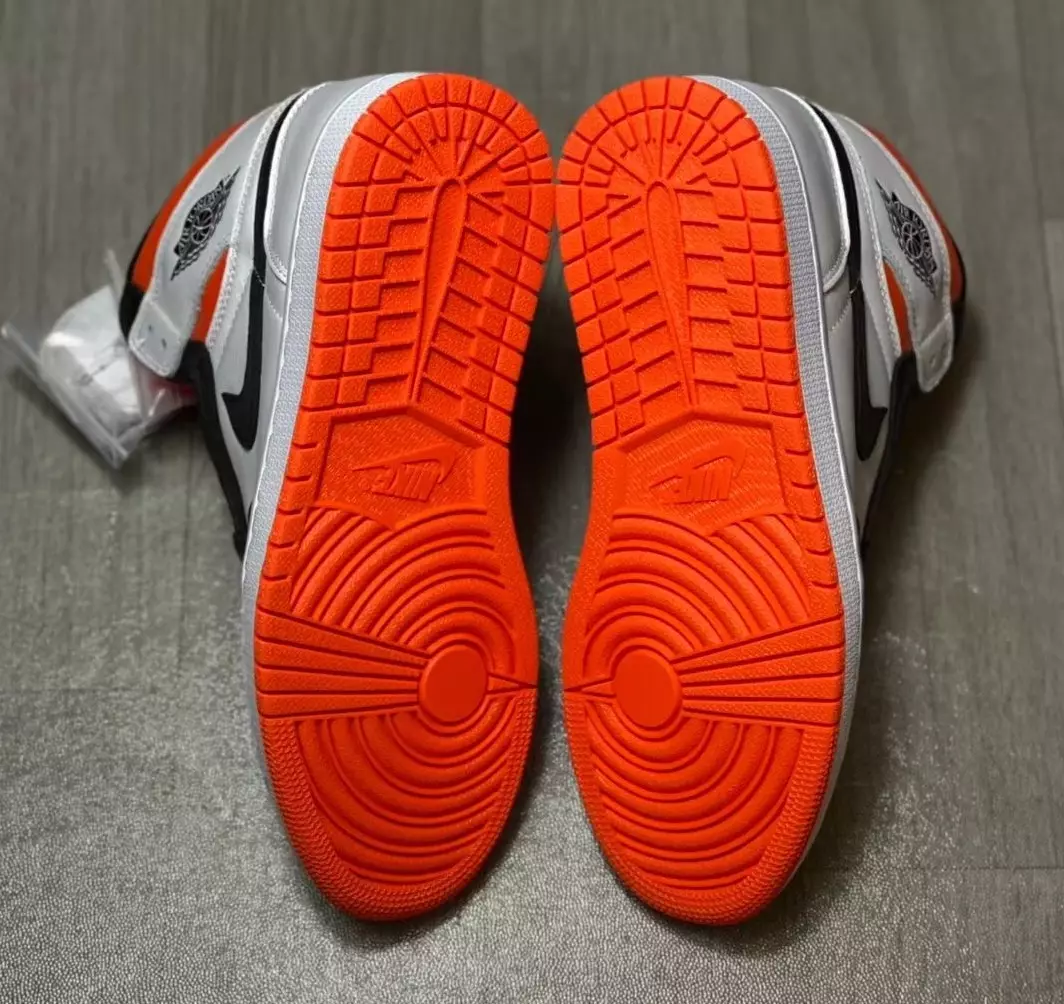 Air Jordan 1 High Electro Orange 555088-180 Tarikh Tayangan