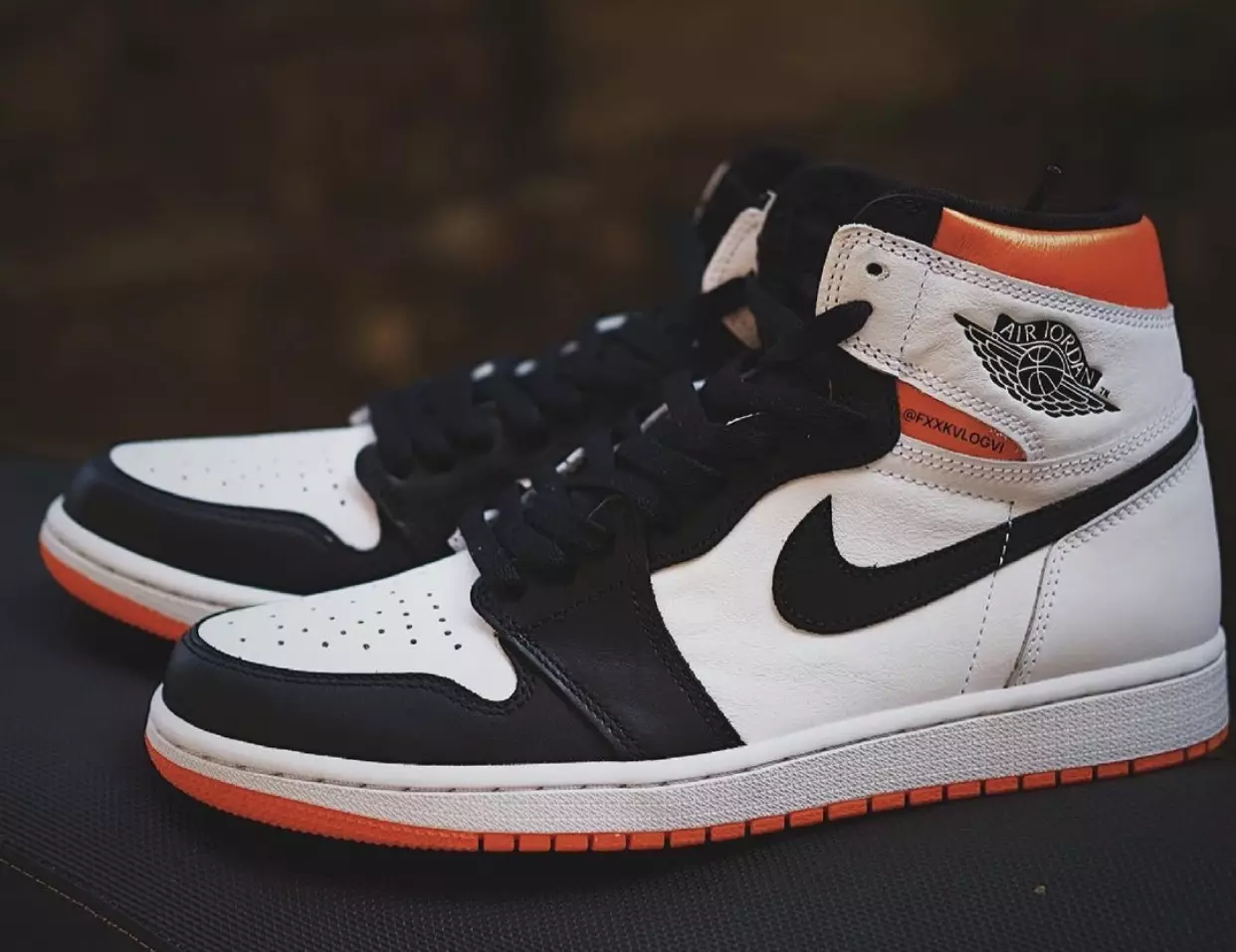 Air Jordan 1 Electro Orange 555088-180 Prezz tad-Data tal-Ħruġ