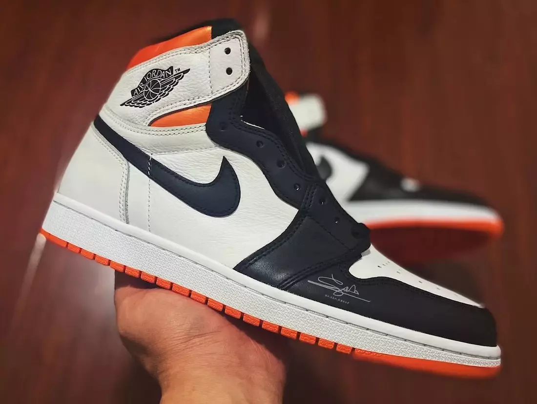 Air Jordan 1 High OG Electro Orange 555088-180 Дата на издаване