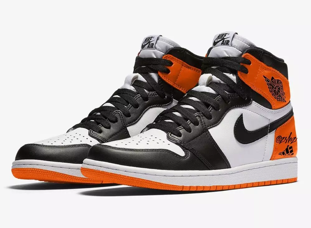 Air Jordan 1 Black Toe Shattered Backboard 555088-180 Útgáfudagur