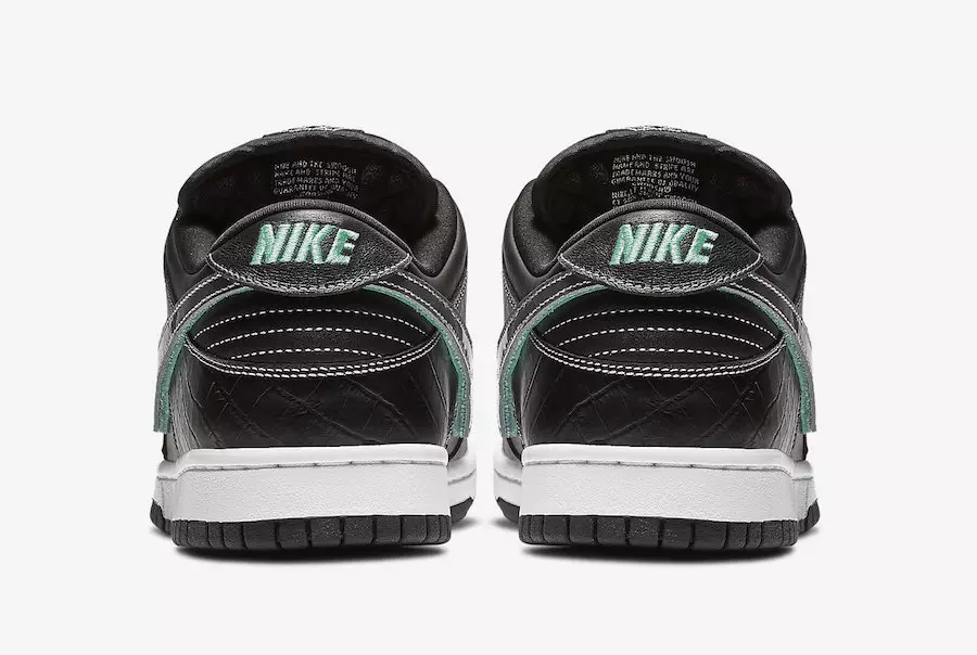 Diamante Nike SB Dunk Low Negras BV1310-001 Fecha de lanzamiento Precio