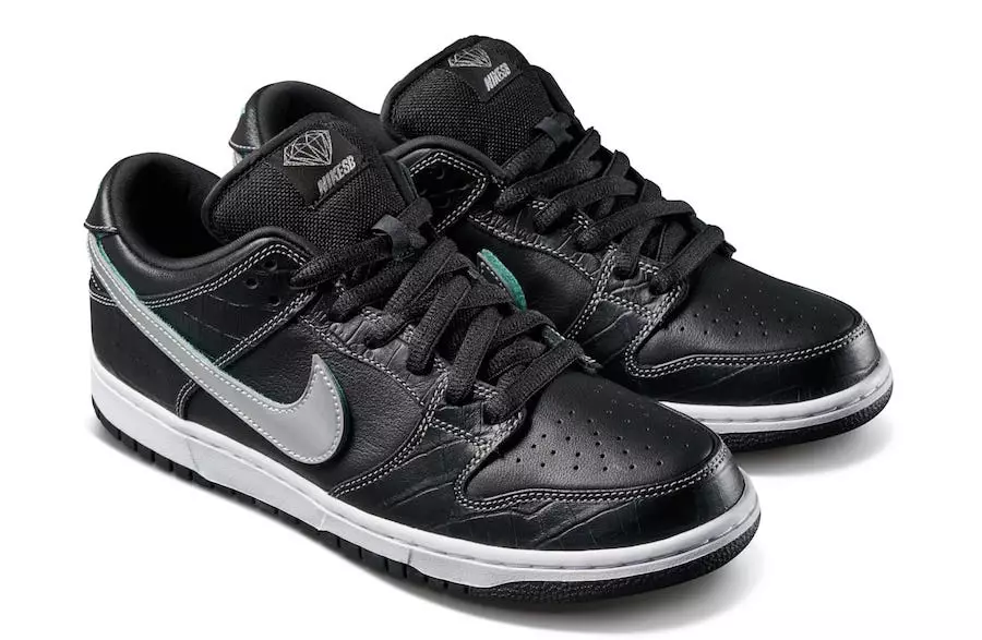 Diamond Supply Co. x Nike SB Dunk Black Diamond väljalaskekuupäev