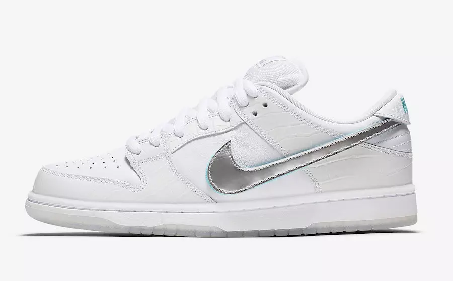 Diamond Nike SB Dunk Low White BV1310-100 Utgivelsesdato Pris