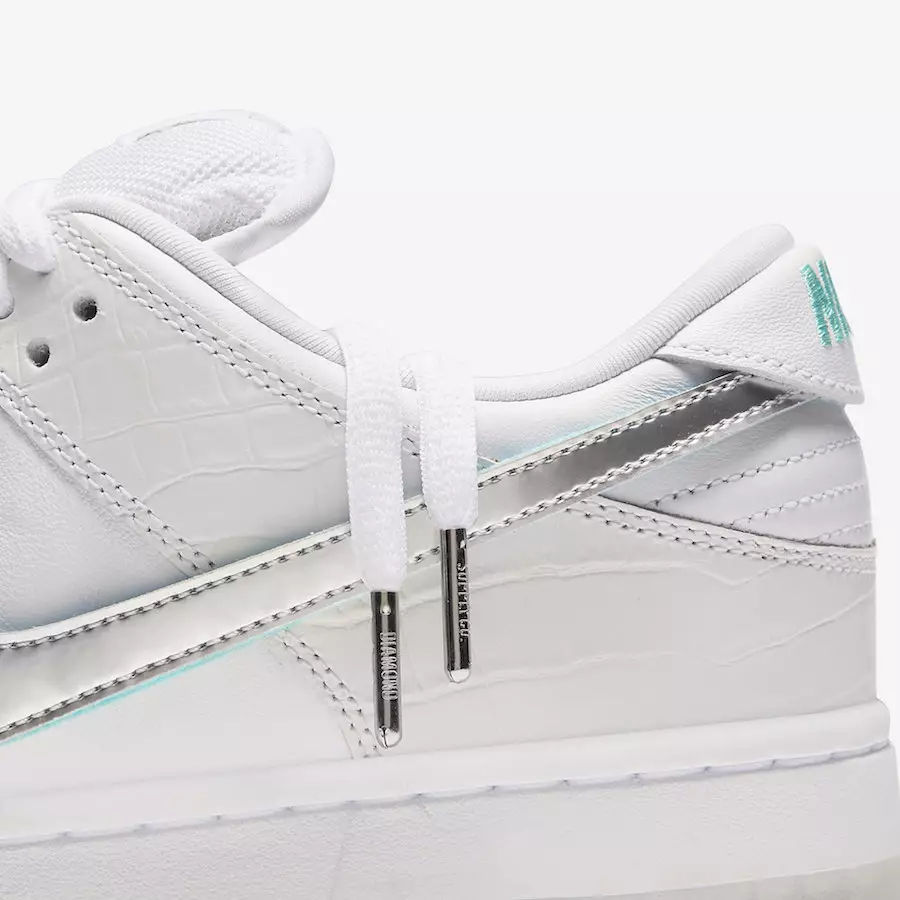 Diamond Nike SB Dunk Low White BV1310-100 Дата випуску Ціна