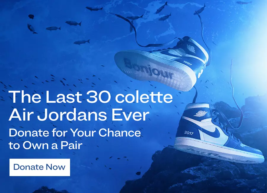 Agħti donazzjoni lil Charity For A Chance To Own The Limited colette x Air Jordan 1 12616_1