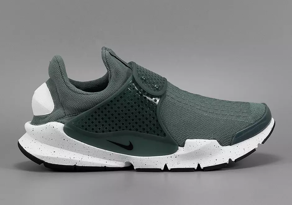 Nike Sock Dart Hasta Grænn Svartur