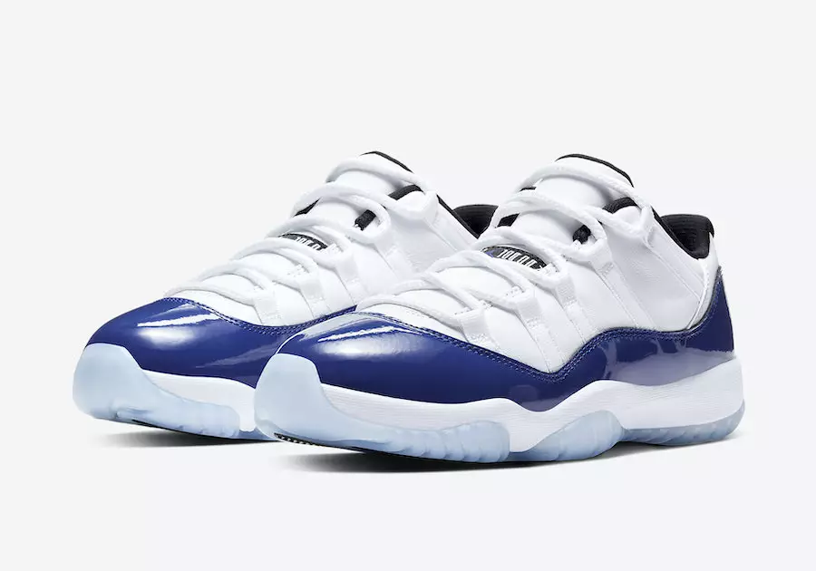 Air Jordan 11 Low WMNS Concord תאריך שחרור AH7860-100