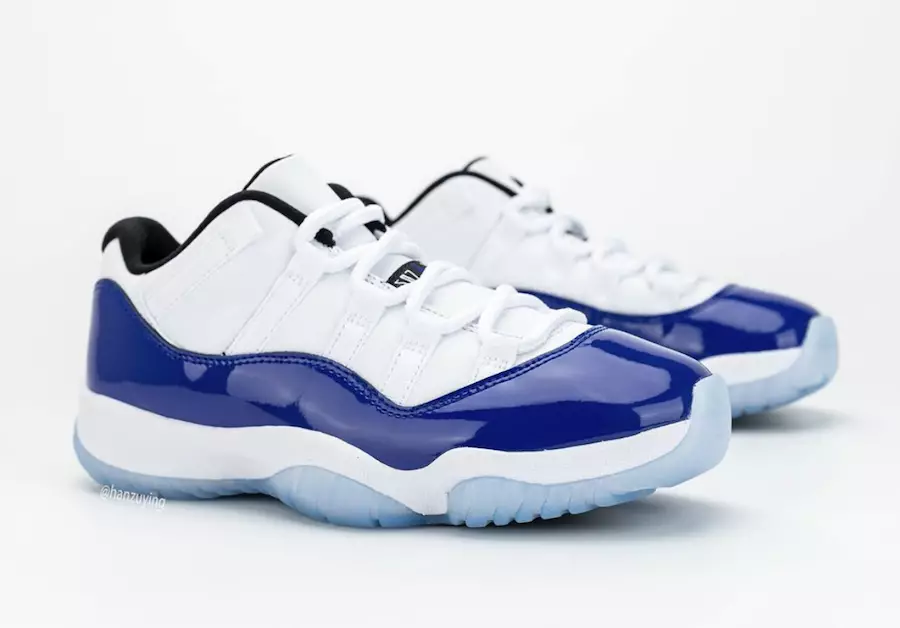 Air Jordan 11 Low WMNS Concord AH7860-100 Kainos išleidimo data