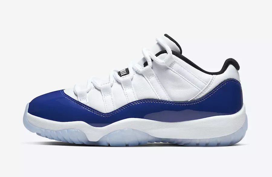 Air Jordan 11 Low WMNS Concord Utgivelsesdato AH7860-100