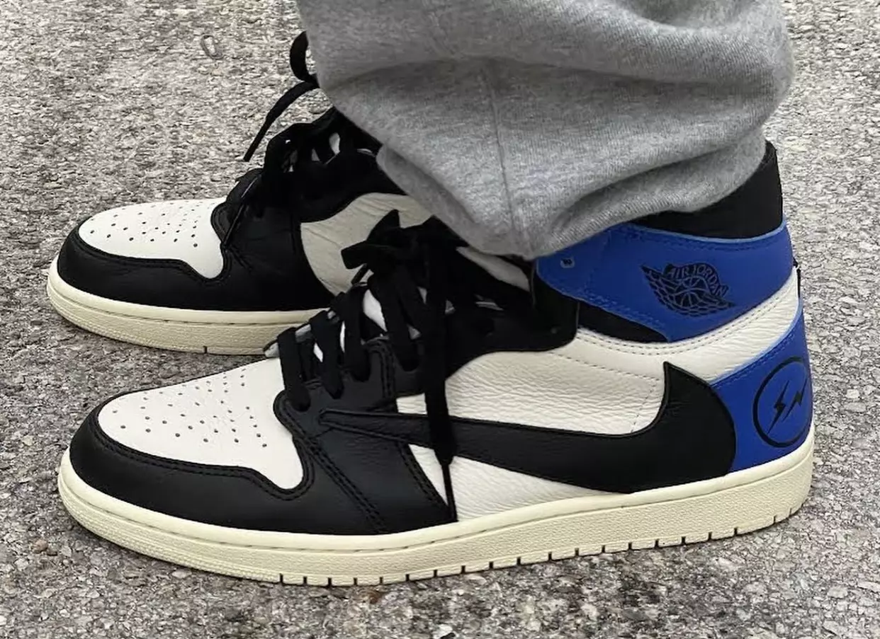 Travis Scott Parçası Air Jordan 1 Örneği