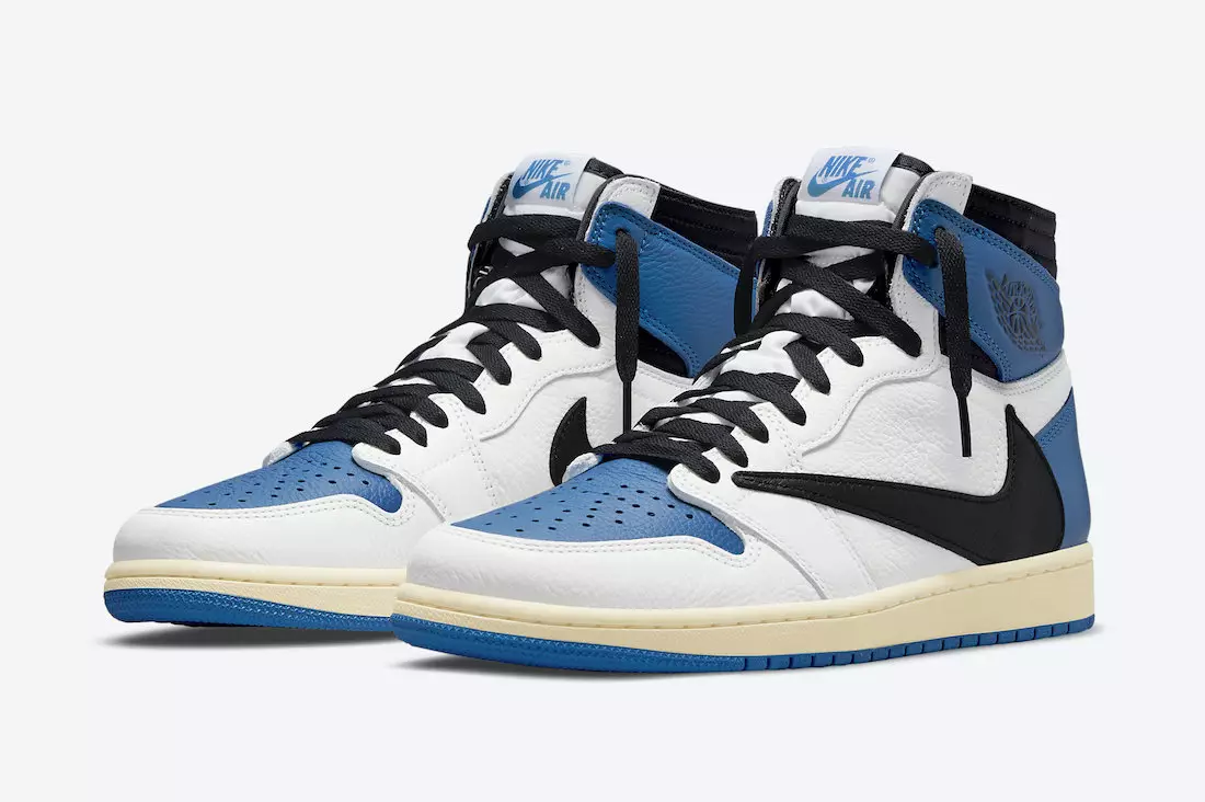 Travis Scott Fragment Air Jordan 1 DH3227-105 გამოშვების თარიღი ფასი